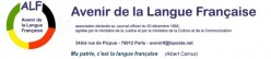 Avenir Langue Française