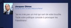 Chirac à Netanhyaou